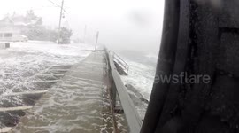 Storm Surge in Marblehead, Massachusetts