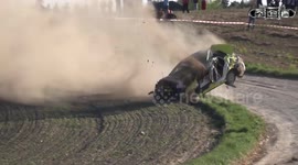 Kurzeme 2016 rally crash