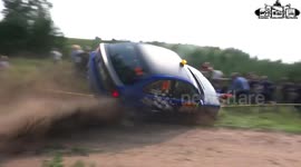 M  Vėgėlės ir  K  Bagdonavičiaus avarija crash Elektrėnų ralyje 2017