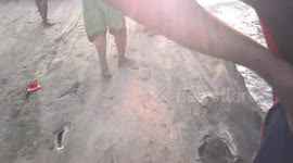 Rodney cathes a shark at Tablerock!