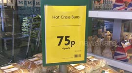 UK supermarket puts hot cross buns on sale on January 6!