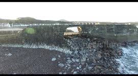 Cullen Harbour Storm Damage