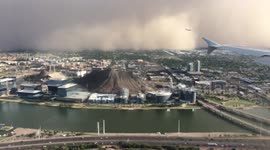 Haboob Closing in on Phoenix Sky Harbor Airport
