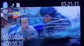 Driver drags man and woman on bonnet of moving car in financial spat