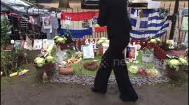 Locals want 'messy' George Michael shrine removed
