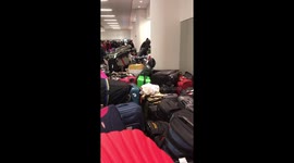 Baggage Pileup JFK T4 - Video #2