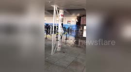Water leak forces evacuation at JFK airport