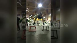 US workout guru reveals his funniest fitness fails