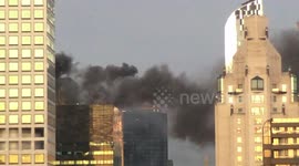Trump Tower fire sends large plume of smoke into sky above Manhattan