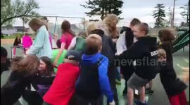 Merry Go Round Chaos!