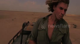 Adventurer nearly takes his own head off with drone