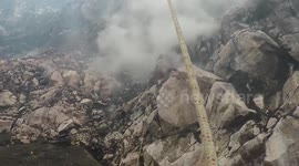 Man spends the night sleeping inside on of the worlds most active volcanoes
