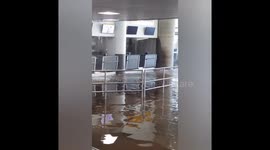 JFK Airport Pipe Burst causes major Flood
