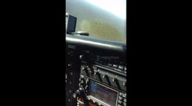 Pilot captures terrifying moment plane crash-lands