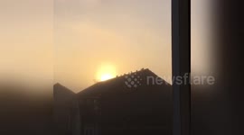 Newsflare Edit - Sun breaking through the Fog
