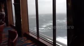 Carnival Cruise in a storm