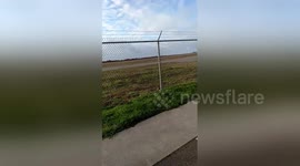 Newsflare Edit - Original video! Crash landing in Crescent City CA Feb 2016