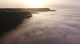 Sea Fog Inversion Over Lough Foyle By Drone