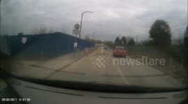 currys truck near miss