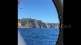 Near crash with Turtle Airways seaplane, Paradise Cove Resort, Fiji