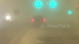 Severe Blizzard Grand Forks, North Dakota, January 11, 2018