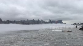 Fog covers nyc