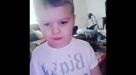 Two year old loves his fishies!