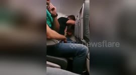 Newsflare Edit - Panic attack on plane