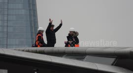 Tom Cruise spotted filming 'Mission: Impossible' stunt in London