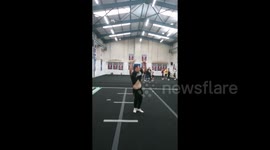 Amazing compilation of skills From Kickboxing, Tumbling, Partner stunts and Martial arts Tricking