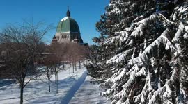 YouTuber's drone footage captures aftermath of Montreal snow