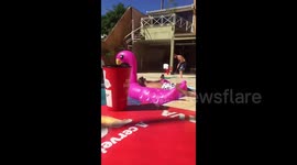 Witness the most epic Golf - PingPong trick shot