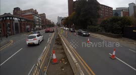 Carillions Leeds City  Cycleway Time Lapse