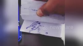 Newsflare Edit - an immense art of messi's die heart FAN....!!!!!!