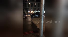 Black cab drivers demo causes traffic chaos on London streets
