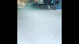 First snow arrives early hours in west lothian bathgate