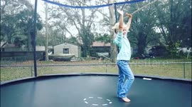 Little Girl Nails Backbend, is Ecstatic!