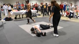 Impressive MMA KO in California