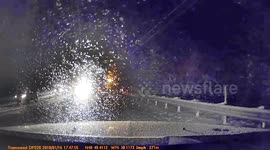 Driving in a snow storm