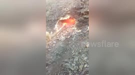 Coal subsoil burns three months after deadly wildfires raged in Portugal