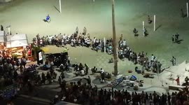 Car hits pedestrians at Copacabana beach promenade, kills baby, injures 15