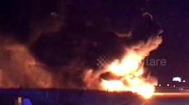 Tanker truck fire midvale Utah #2