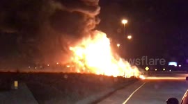 Tanker truck fire midvale Utah #7