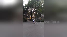 Newsflare Edit - Full court basketball shot