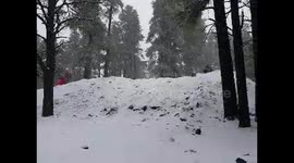 Sledding in flagstaff