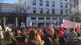 Women’s day march, San Francisco. Jan 20, 2018