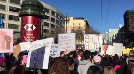 Women’s day march, San Francisco. Jan 20, 2018