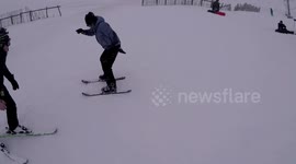 fall while skiing at Glenshee