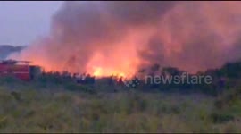 India sends 5,000 soldiers to battle eco disaster after lake catches fire