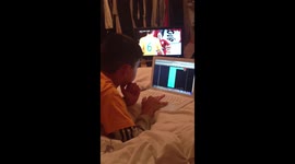 Scaring my brother